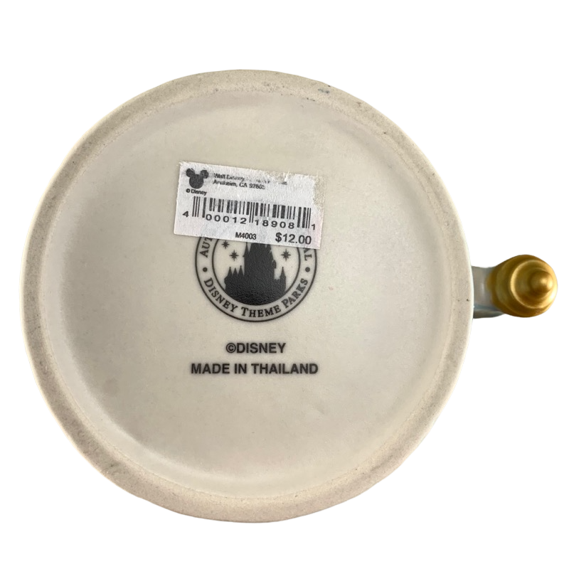 Ariel The Little Mermaid 3D Figural Castle Mug Disney Parks