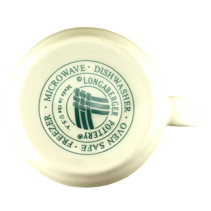 Woven Traditions Ivory Mug Longaberger