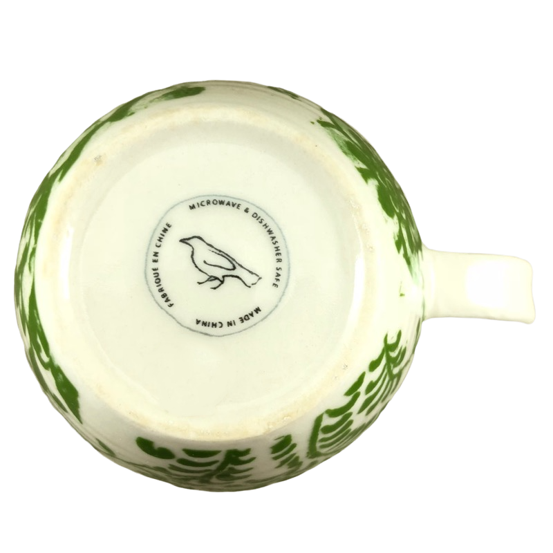 Homegrown Letter "n" Monogram Initial Mug Anthropologie