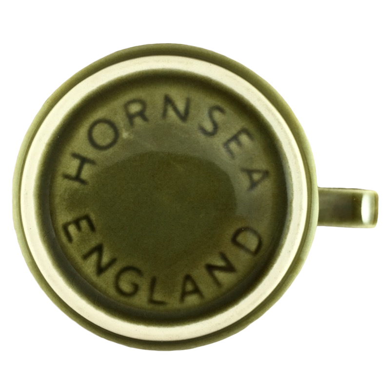 John Clappison Fish Mug Orange Background Hornsea