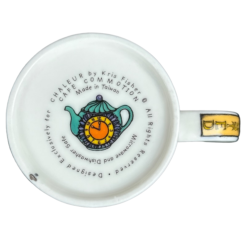 Aroma Roasted Kris Fisher Cafe Commotion Mug Chaleur