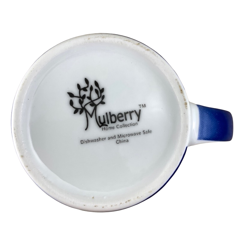 Bulldog Mug Mulberry