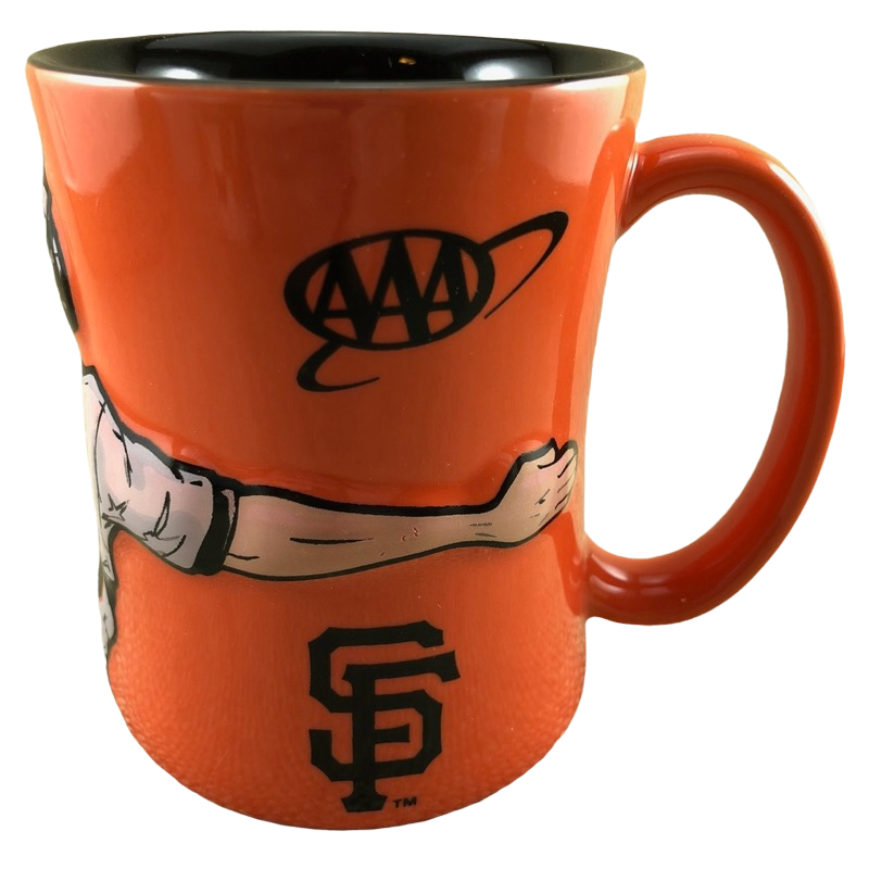 Buster Posey Busterhugs AAA San Francisco Giants Embossed Mug – Mug Barista