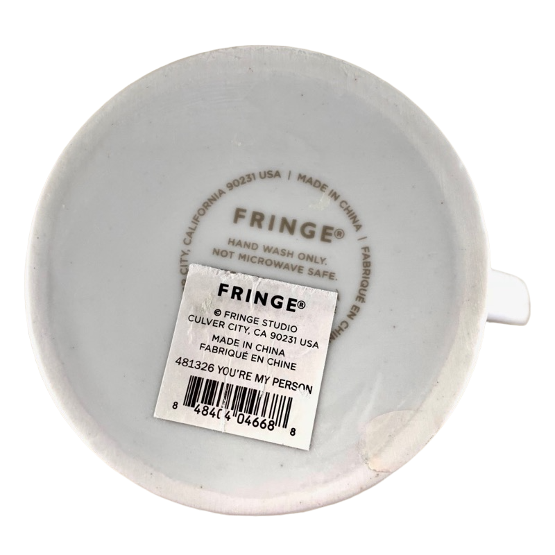 You're My Person Heart Mug Fringe