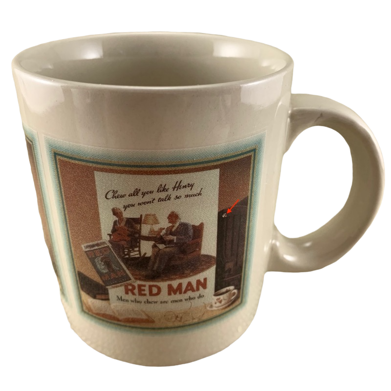 Red Man Chewing Tobacco Mug