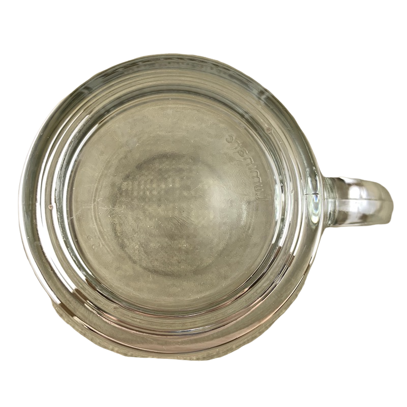 Wendy's Old Fashioned Hamburgers Glass Mug Luminarc