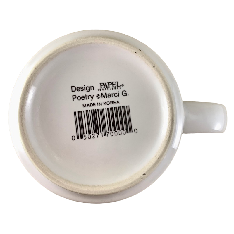 KEN Poetry Name Pink Interior Mug Papel