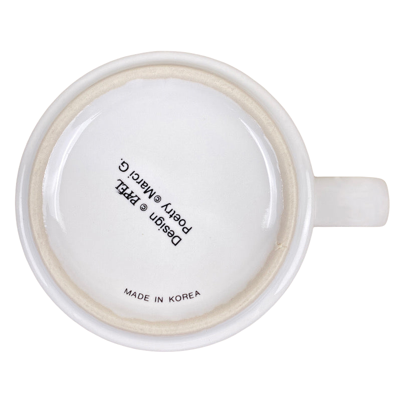 LAURA Poetry Name Pink Interior Mug Papel