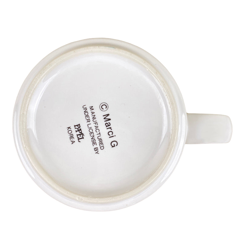 GENE Poetry Name Light Blue Interior Mug Papel