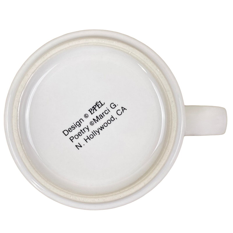 DON Poetry Name Gray Interior Mug Papel