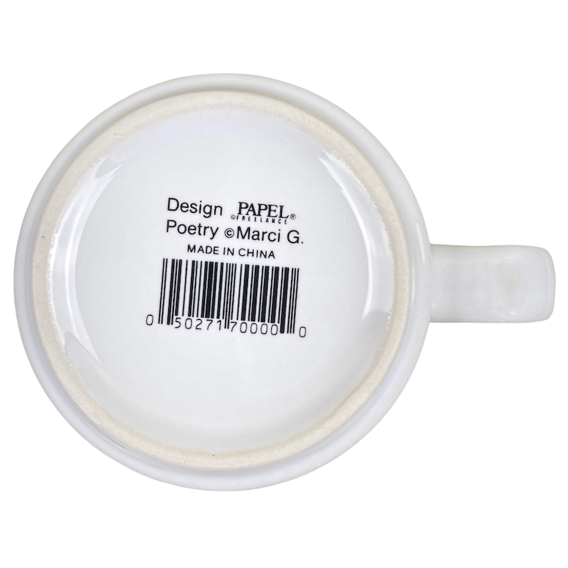 Poetry Daughter Green Interior Mug Papel