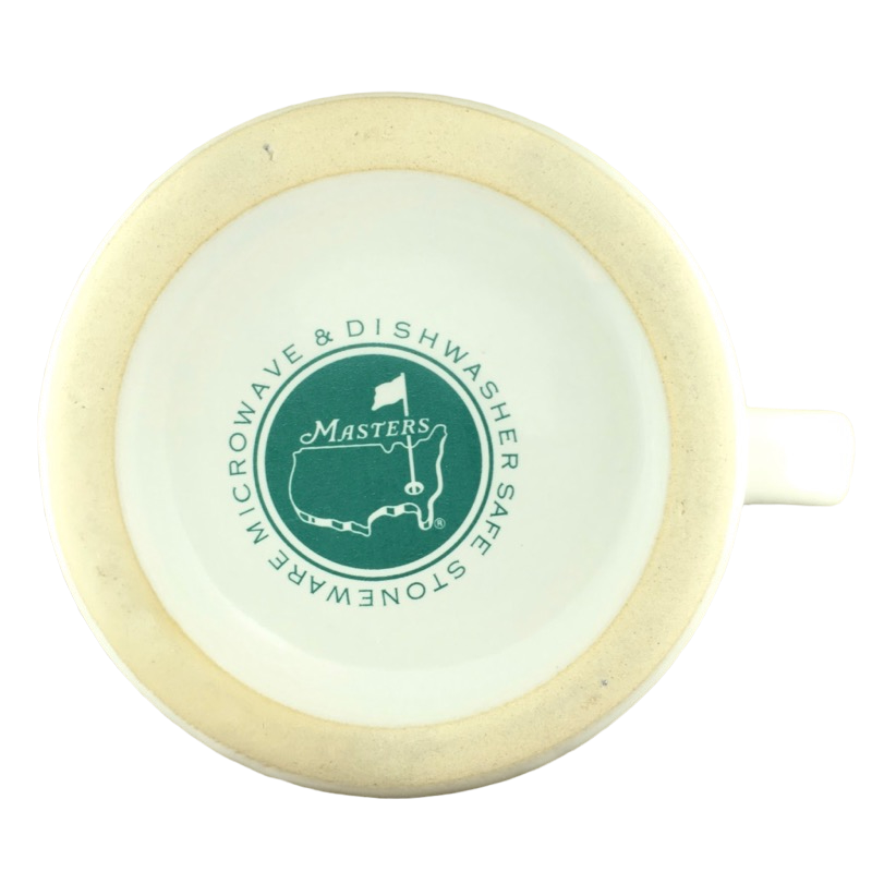 Masters Golf Augusta National White Footed Mug