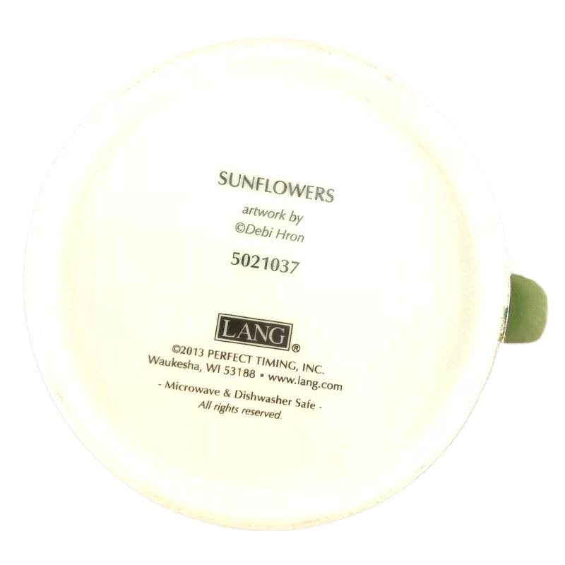 Sunflowers Debi Hron Mug Lang