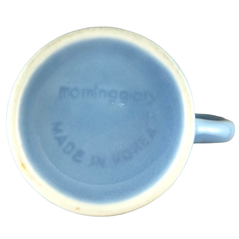 Blue Bear Embossed Mug Morning Glory