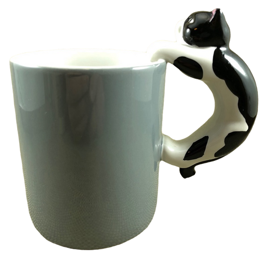 3D Figural Cat Handle Mug Hallmark