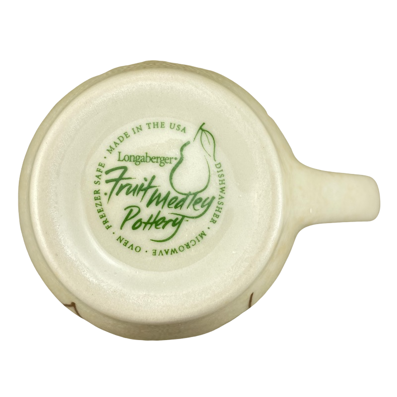 Fruit Medley Pottery Mug Longaberger