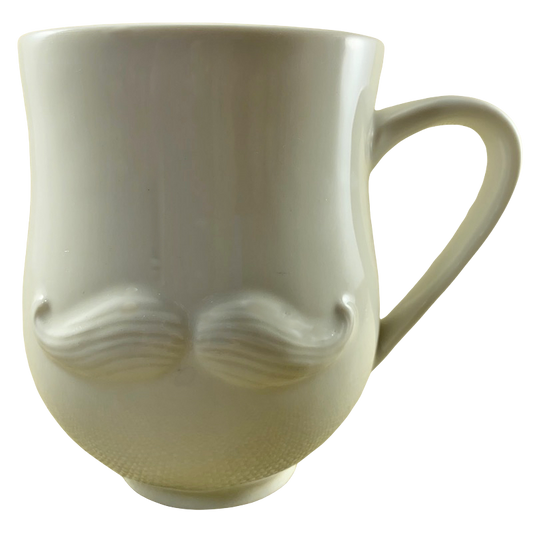 Mustache & Lips Embossed Mug Jonathan Adler
