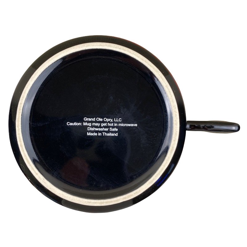 Grand Ole Opry The Show That Made Country Music Famous Microphone Handle Mug