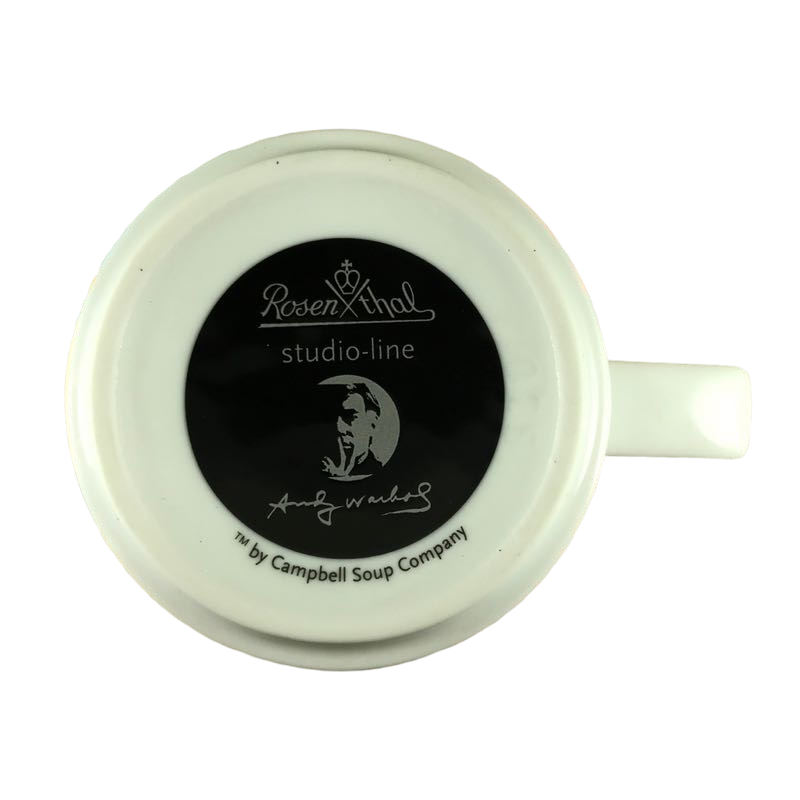Andy Warhol Campbell's Soup Cans Mug Rosenthal