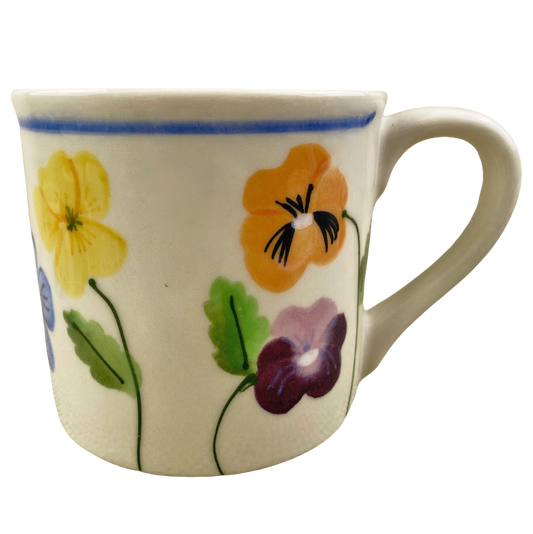 Pansies And Insects Mug For Starbucks Barista Hartstone
