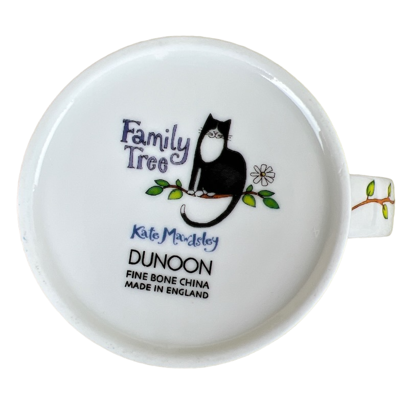 Family Tree Cats Kate Mawdsley Mug Dunoon