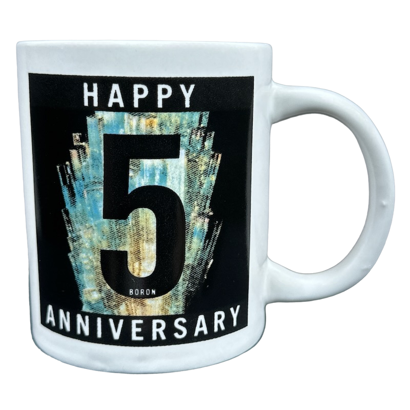 5th Anniversary Mug 