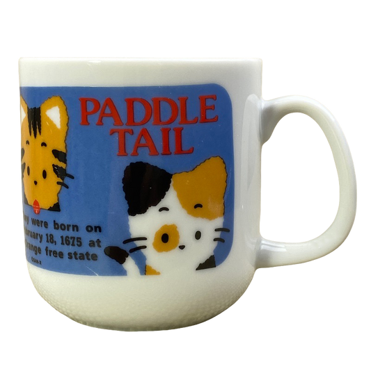 Paddle Tail Biography Mug San-X