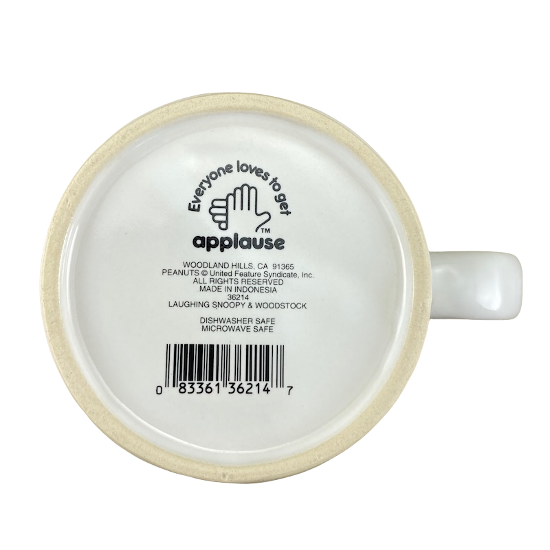 Snoopy & Woodstock Laughing Mug Applause