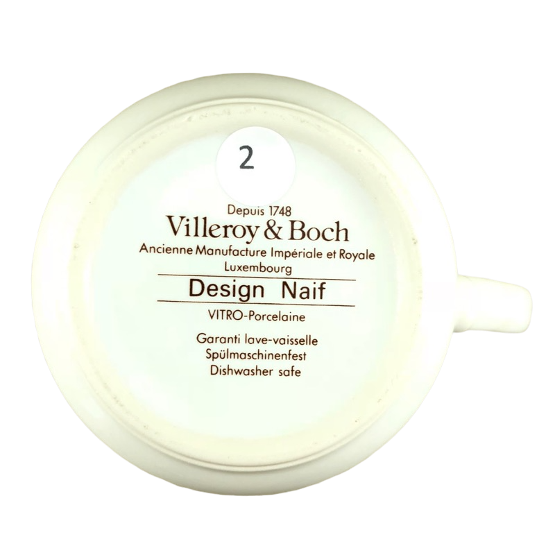 Rooster And Person Riding Horse Near Castle Design Naif Mug Villeroy & Boch