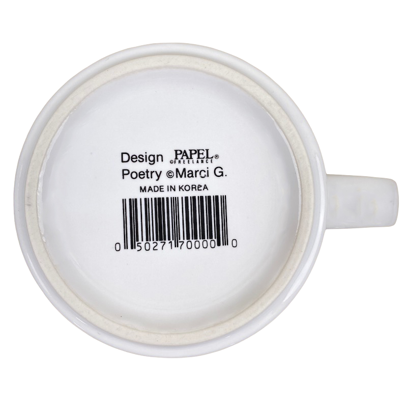 JULIE Poetry Name Green Interior Mug Papel