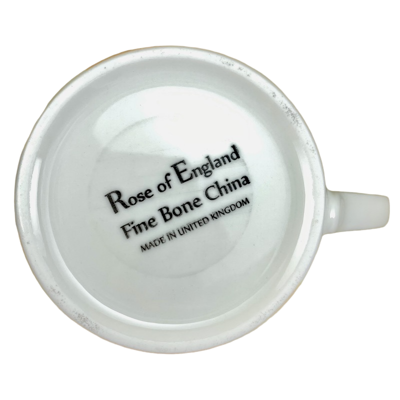Pug Dog Face Mug Rose Of England