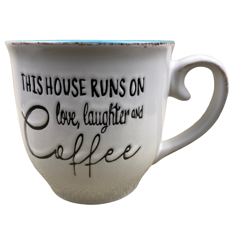 Coffee Cup Warmer, Love Laughter & Coffee