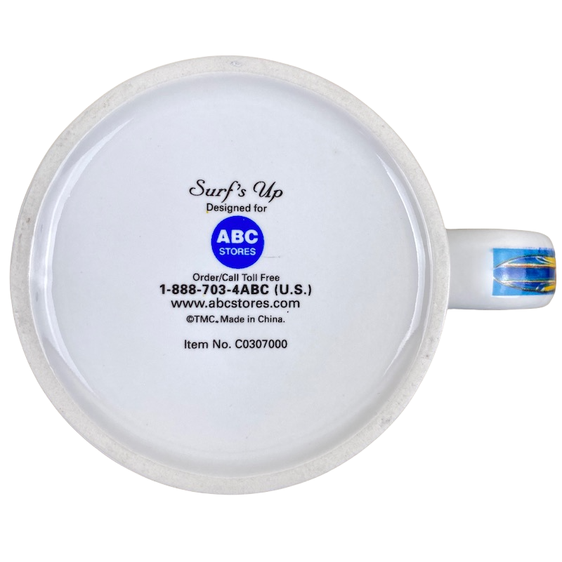 Surf's Up Surfboards Mug ABC Stores