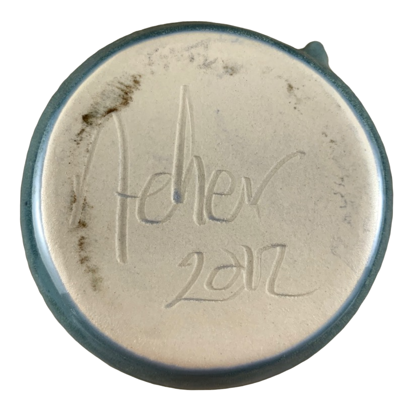 Hand Warmer Pottery Mug Neher Ocean Tide Right Hand Clay In Motion