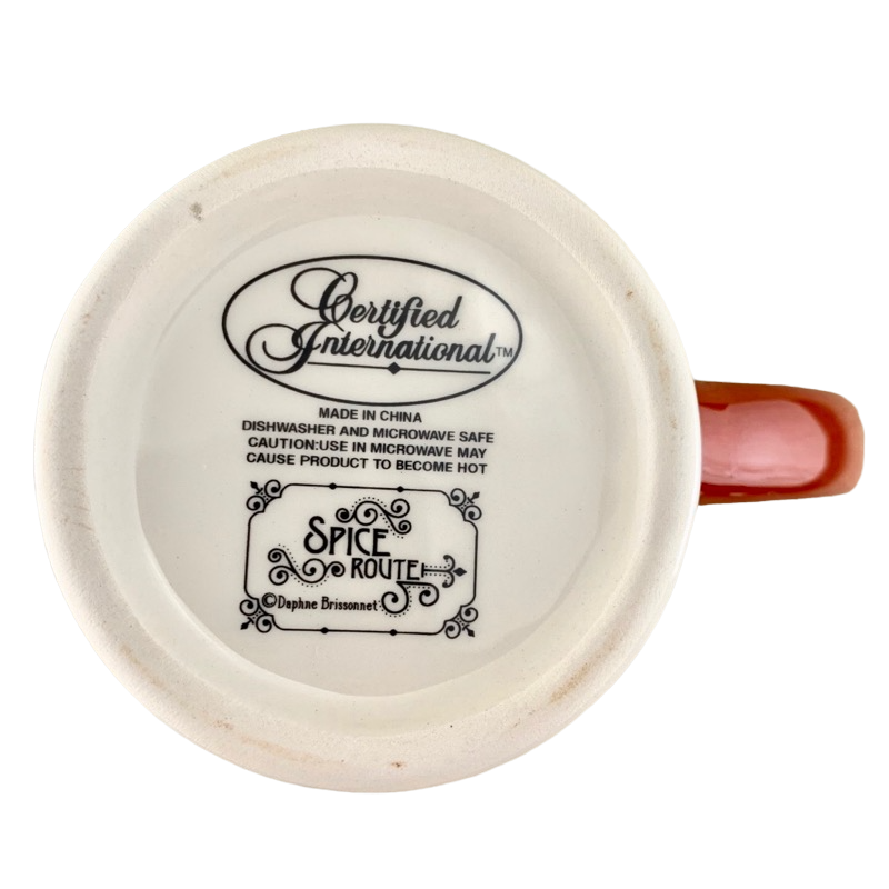 Spice Route Daphne Brissonnet Elephants Mug Certified International