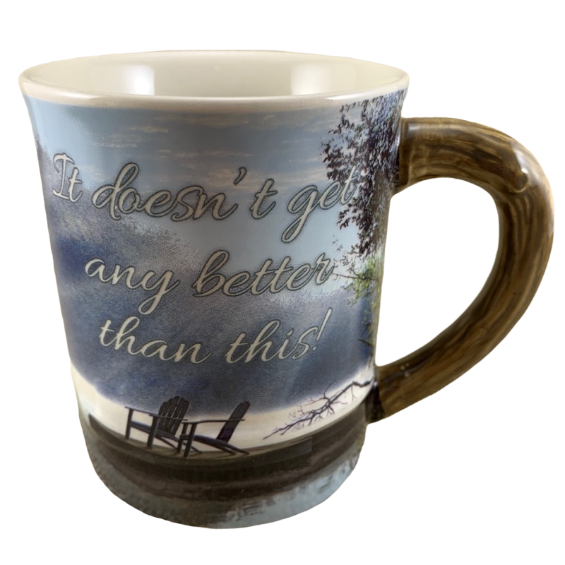A Place To Ponder Anthony J. Padgett It Doesn't Get Any Better Than This Embossed Mug Wild Wings