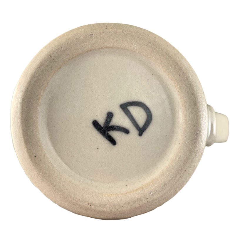 Karen Donleavy Brown Cat Standing In The Grass Among Blueberries Mug