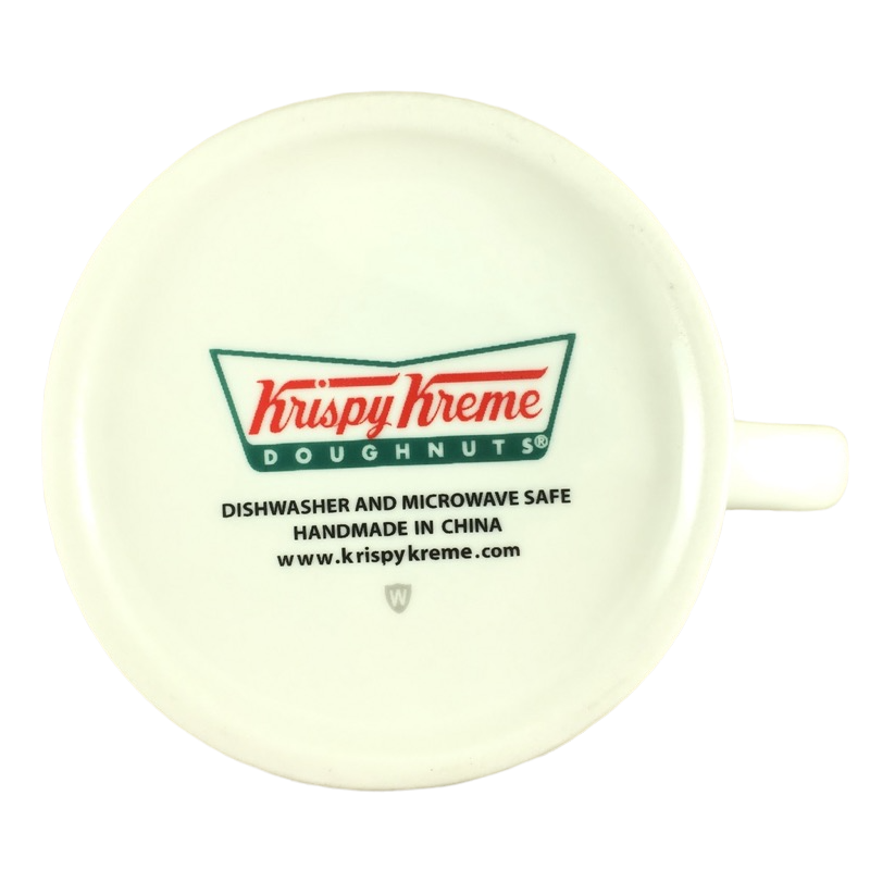 Krispy Kreme Doughnuts Embossed Surprise Doughnut Mug