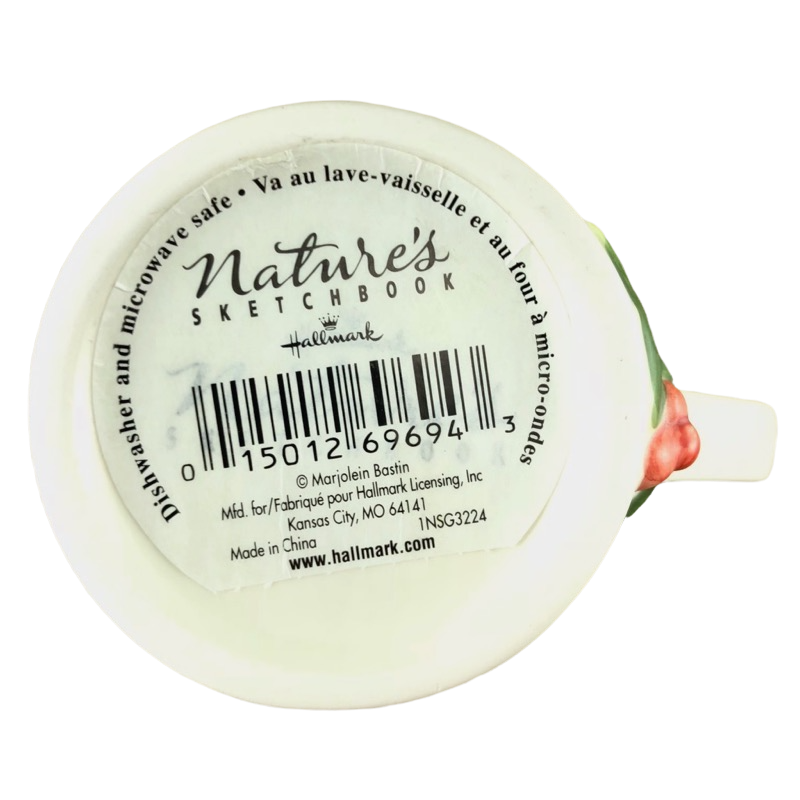 Nature's Sketchbook Marjolein Bastin Holly Mug Hallmark