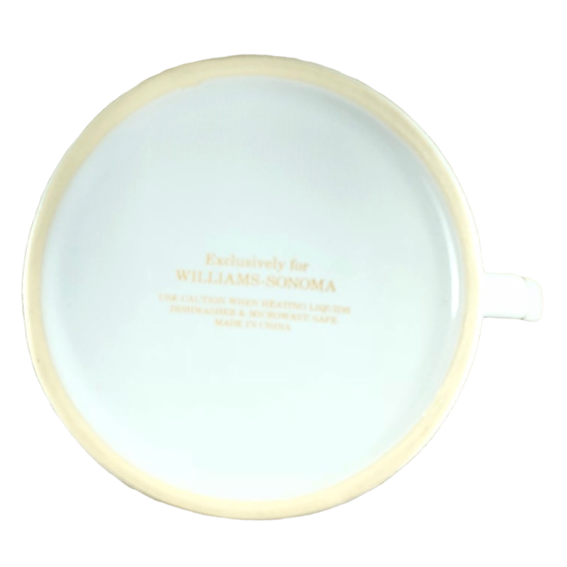 Gold Merry Christmas Wreath Mug Williams-Sonoma