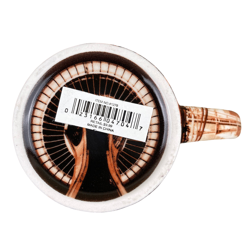 Space Needle Seattle Washington Established 1962 Construction Mug NEW