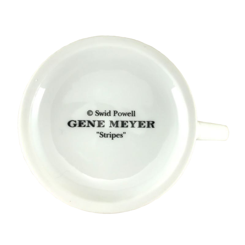 Gene Meyer Stripes Floral Mug Swid Powell