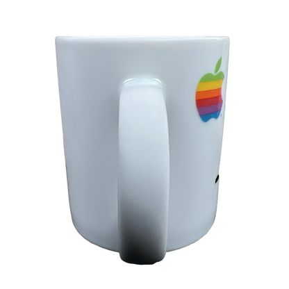 Apple Computer Macintosh Vintage Rainbow Logo Mug