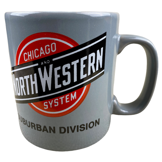 Chicago And North Western System Suburban Division Mug Kiln Craft