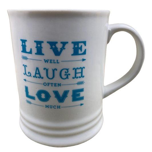 Live Well Laugh Often Love Much Mug Fringe Studio