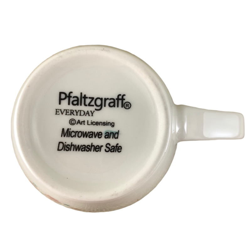 The Road To My Heart Is Paved With Pawprints Mug Pfaltzgraff