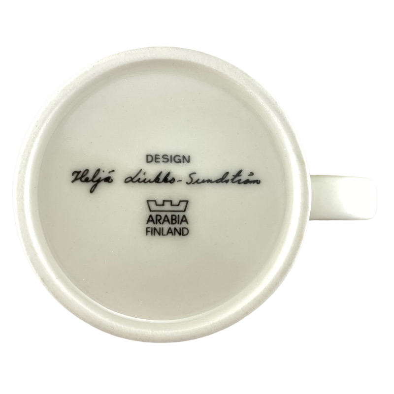 Nerd Bunny Typing on Computer Heljä Liukko-Sundström Mug Arabia Finland