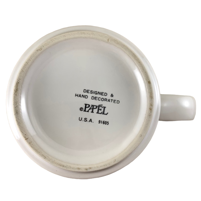 JAMES Poetry Name Teal Interior Mug Papel