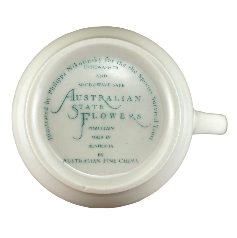 Australian State Flowers Mug Australian Fine China