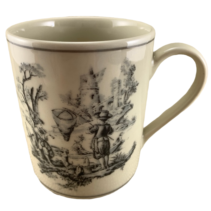 Romantic Toile Children Fishing Mug I Godinger – Mug Barista